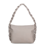 Isara Borsa a spalla da donna Vera pelle 07170-S86 GRIGIO Gave Lux