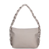 Isara Borsa a spalla da donna Vera pelle 07170-S86 GRIGIO Gave Lux