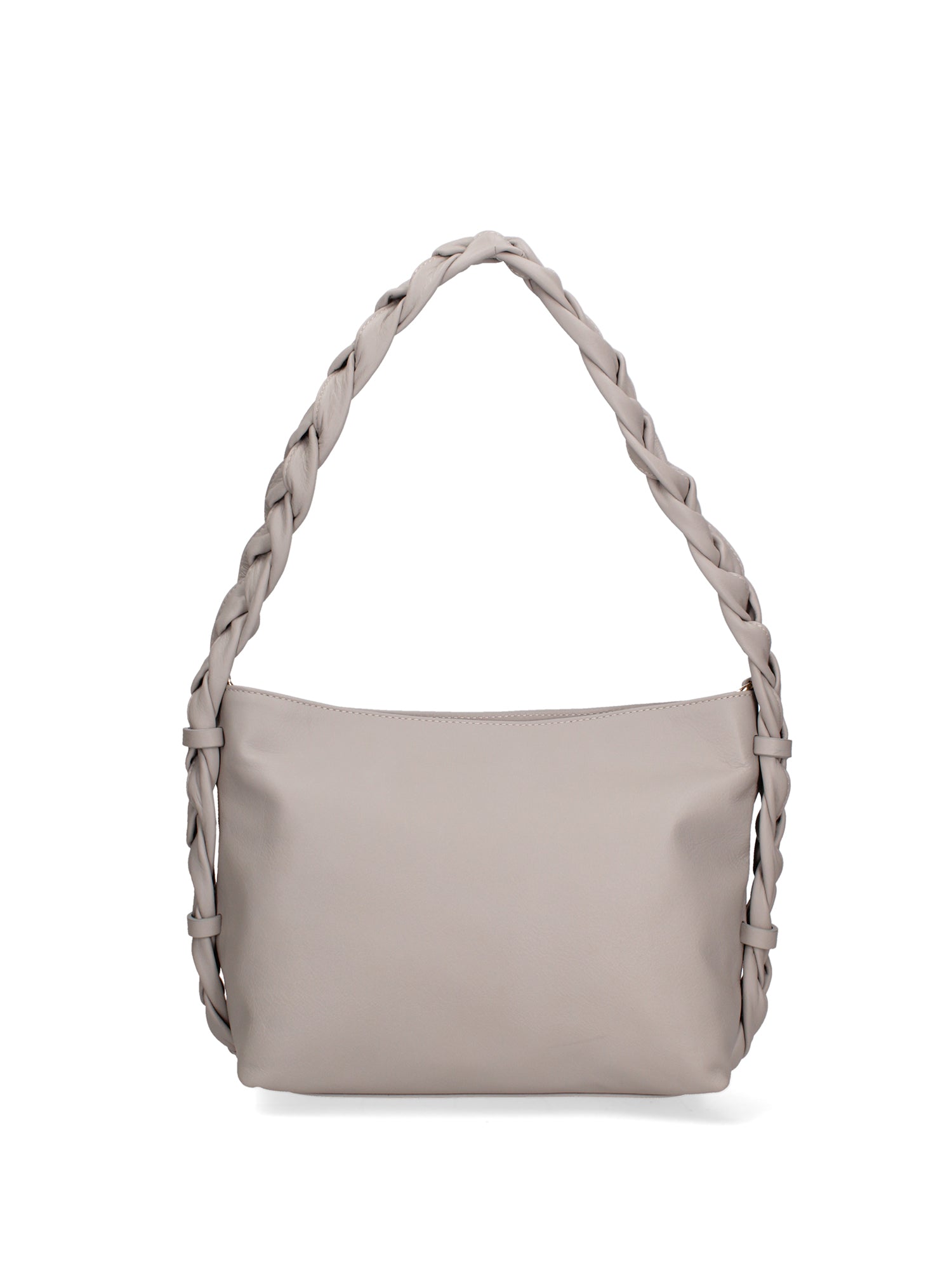 Isara Borsa a spalla da donna Vera pelle 07170-S86 GRIGIO Gave Lux