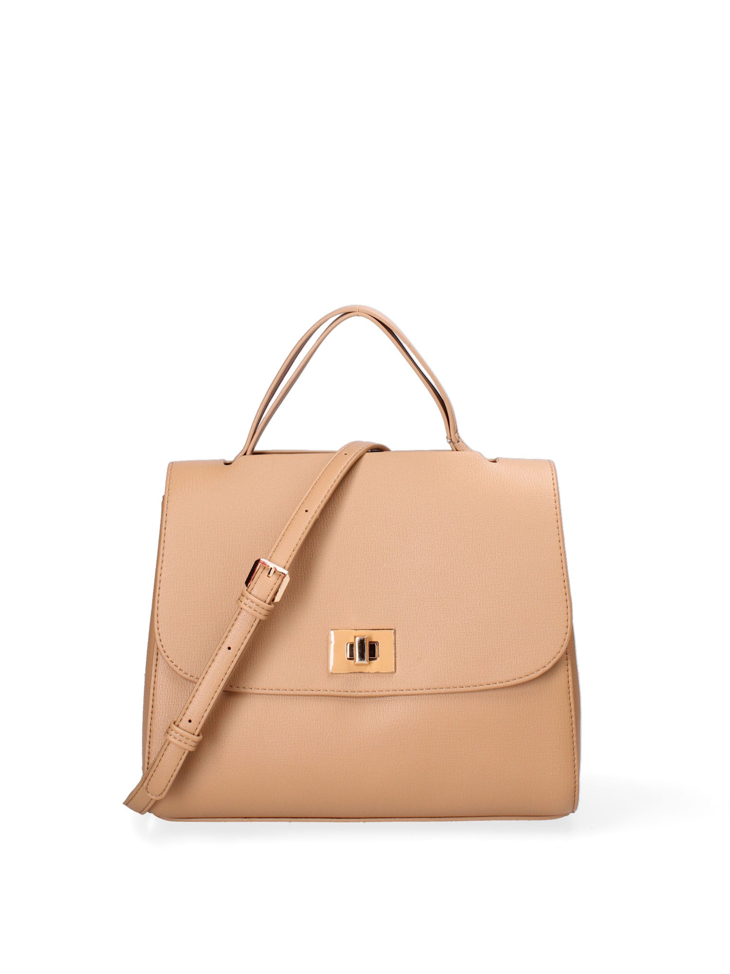 Borsa a mano da donna Ecopelle 635-1-CAMEL Diana&co