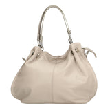 Ereba Borsa a mano da donna Made in Italy 100% pelle 3305-S86 GRIGIO Gave Lux