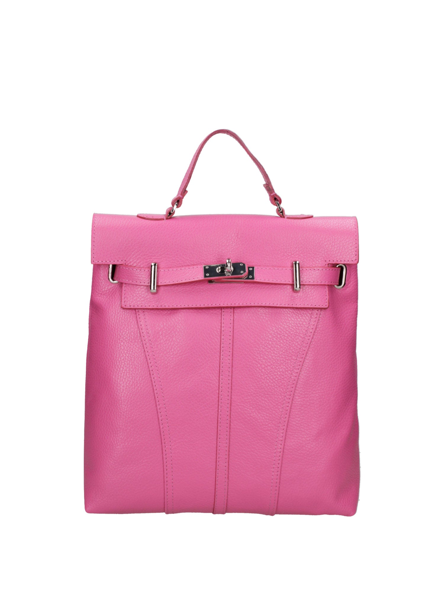 Borsa a mano da donna Vera pelle 07248-FUXIA CHIARO Roberta Rossi