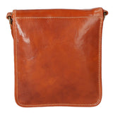 Fiamma Borsa a tracolla da donna Vera pelle 9109-TMORO DARK BROWN Gave Lux