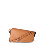 Borsa a tracolla da donna Vera pelle 07223-L125 CAMEL Roberta Rossi