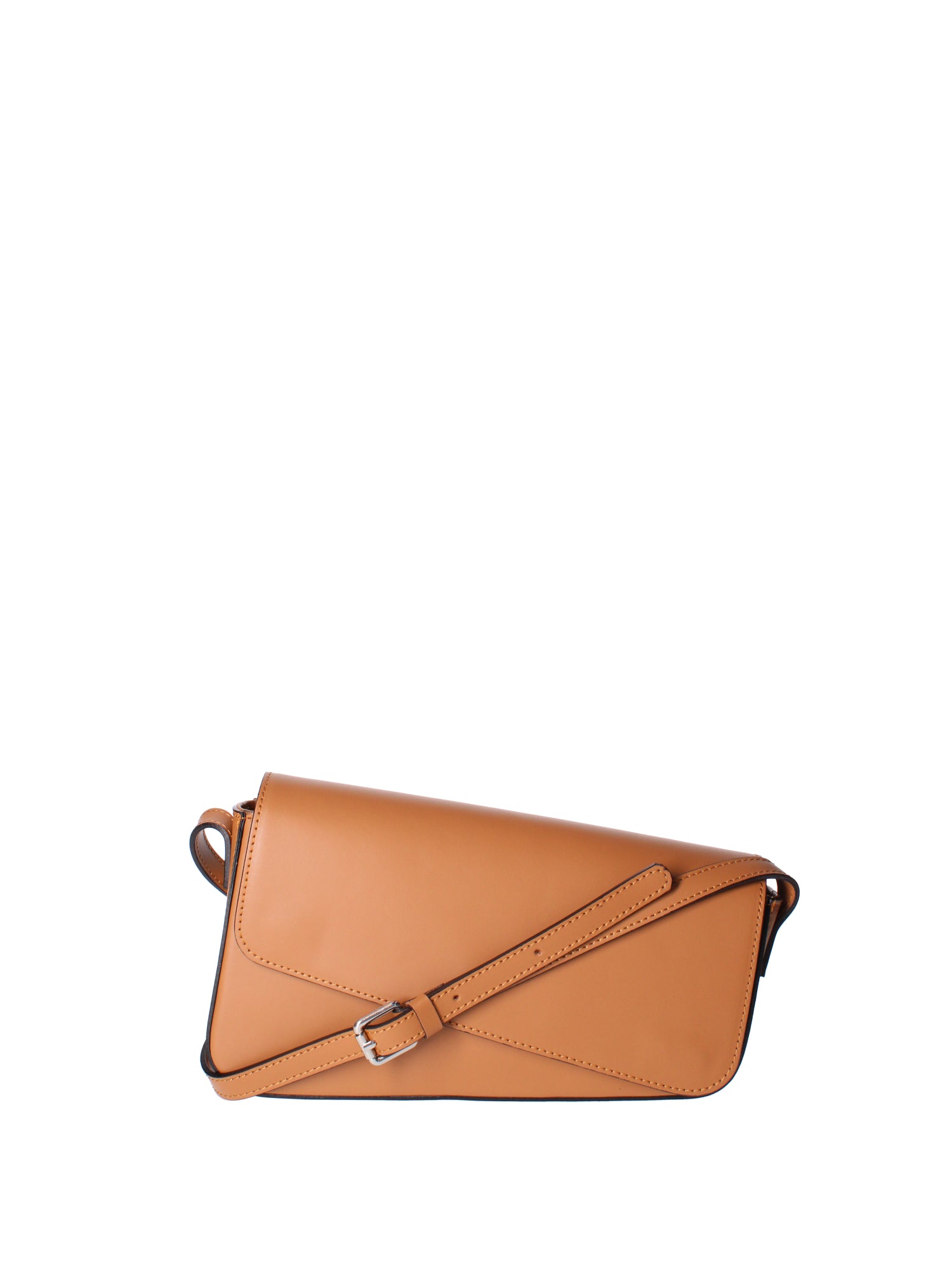 Borsa a tracolla da donna Vera pelle 07223-L125 CAMEL Roberta Rossi