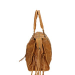 Elara Borsa a spalla da donna Vera pelle 06090-005 CUOIO CHIARO Gave Lux