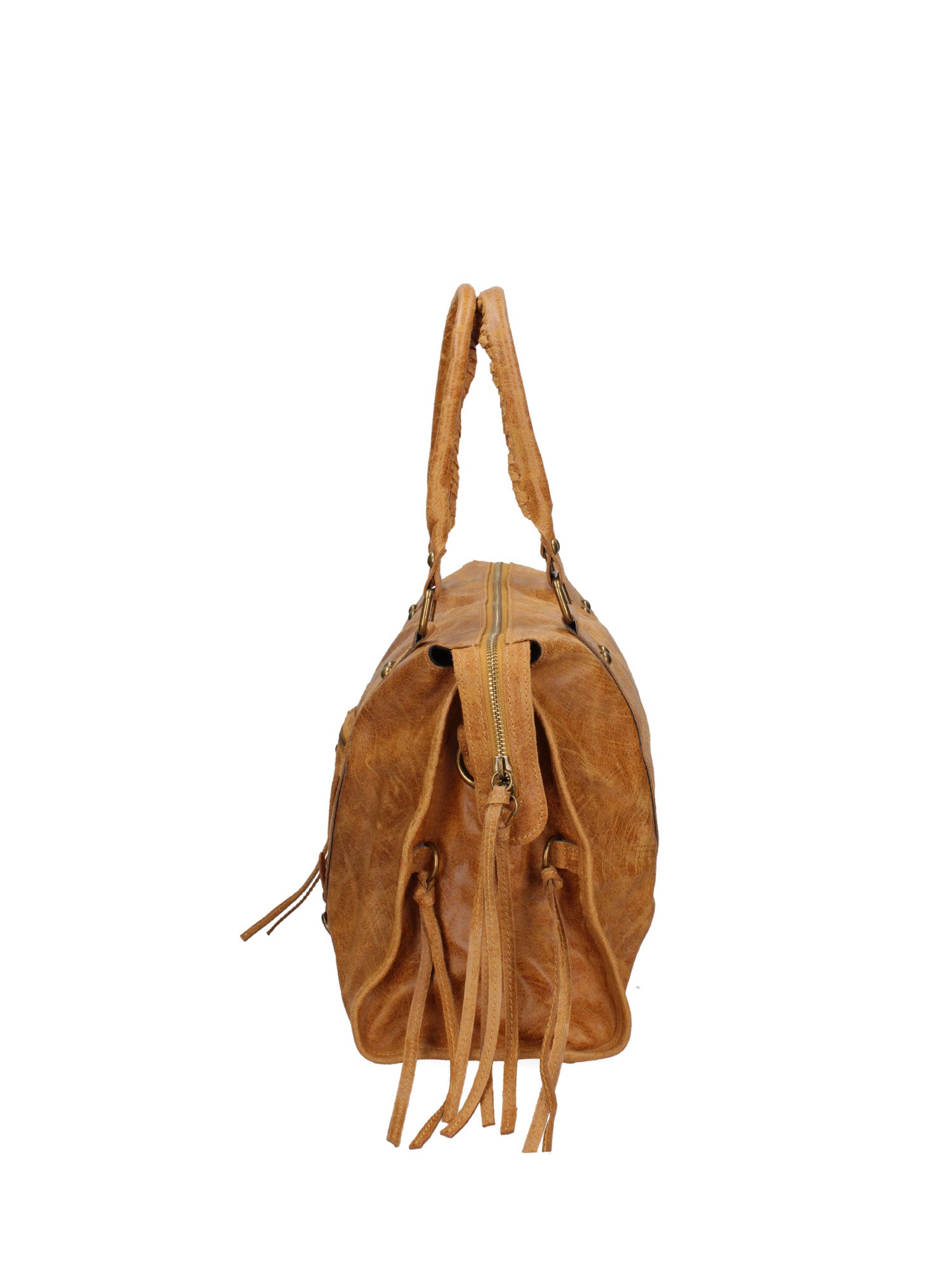 Elara Borsa a spalla da donna Vera pelle 06090-005 CUOIO CHIARO Gave Lux