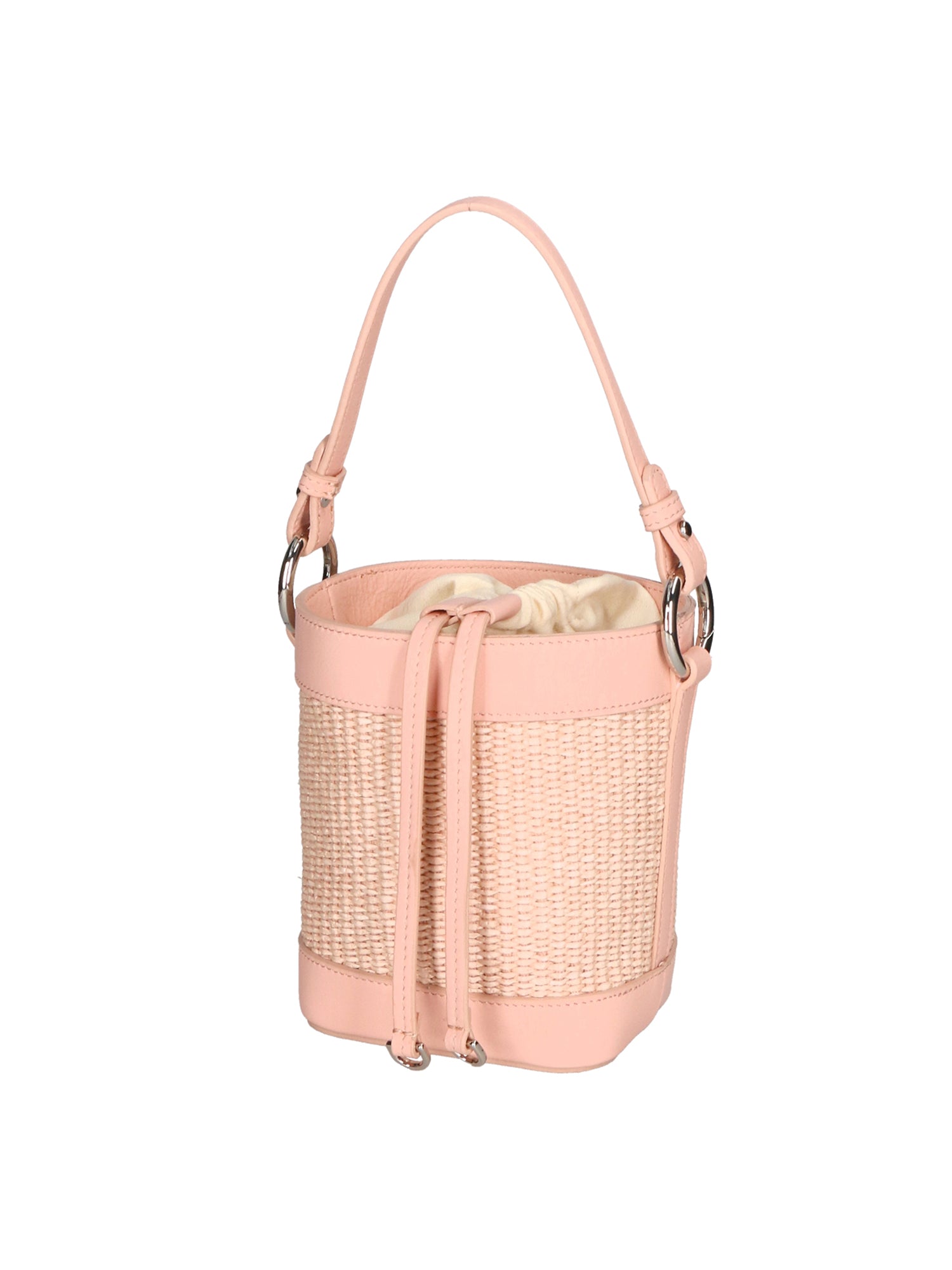 Alyssa Borsa a secchiello da donna Pelle & Paglia 05166-506 S13 ROSA Gave Lux