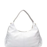 Borsa a spalla da donna Vera pelle 07233-D86 GRIGIO+BIANCO Roberta Rossi