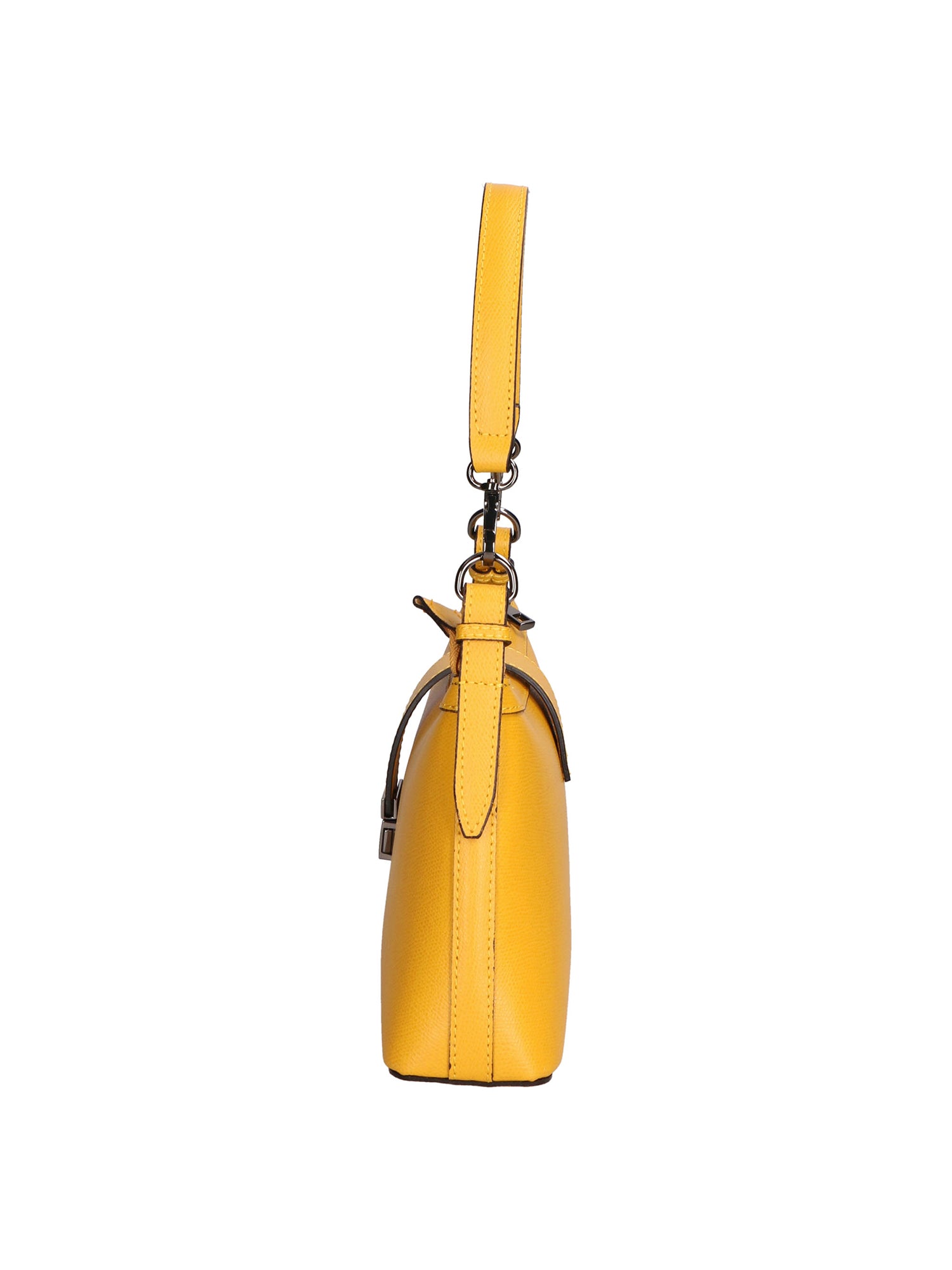Aurelia Borsa a spalla da donna Vera pelle 05694-PL36 SENAPE Gave Lux