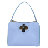 Katia Borsa a mano da donna 100% pelle 06011-L220 AZZURRO Gave Lux