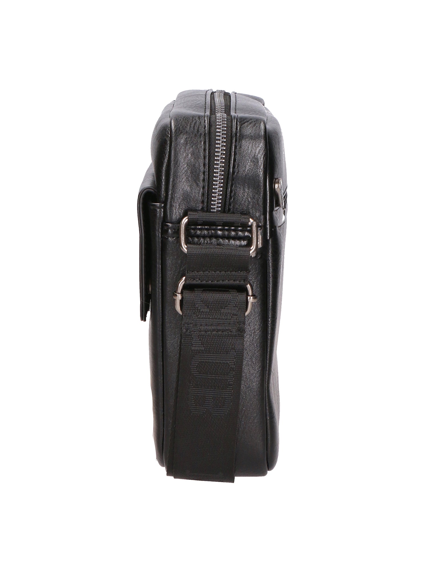 Borsa a tracolla uomo in pelle PU Casual PCL3079-BLACK Northampton Polo Club