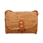 Laurenzia Borsa a tracolla da donna Rattan 88011-MIX Gave Lux