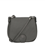 Bianca Borsa a tracolla da donna Vera pelle 10016 1020-S86 GRIGIO Gave Lux
