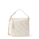 Elora Lux Borsa a spalla da donna Polyurethane + Polyester B16844-BEIGE Braccialini