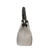 Araminta Borsa Shopper da donna Vera Pelle 80047-018 GRIGIO MEDIO Gave Lux