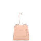 Borsa a mano da donna 100% pelle 07204-L805 LILLA Viola Castellani