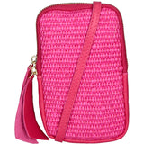 Alessandria Borsa a tracolla da donna Paglia Tabru 05001-S02 FUXIA Gave Lux