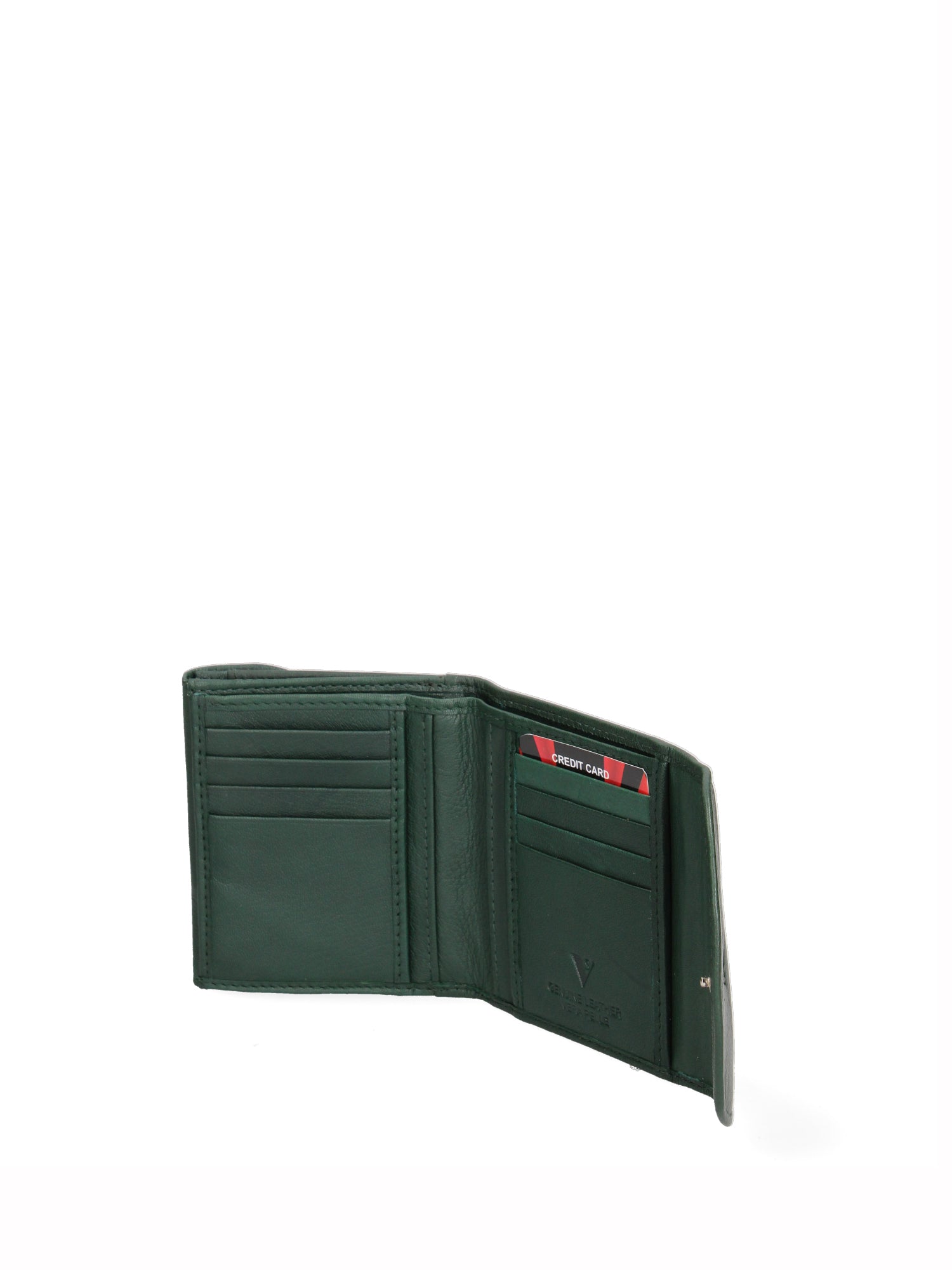 Portafoglio uomo in vera pelle Casual IN-1077-VERDE BOTT Sergio Valentini