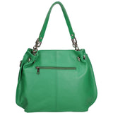 Ereba Borsa a mano da donna Made in Italy 100% pelle 3305-S47 VERDE MELA Gave Lux