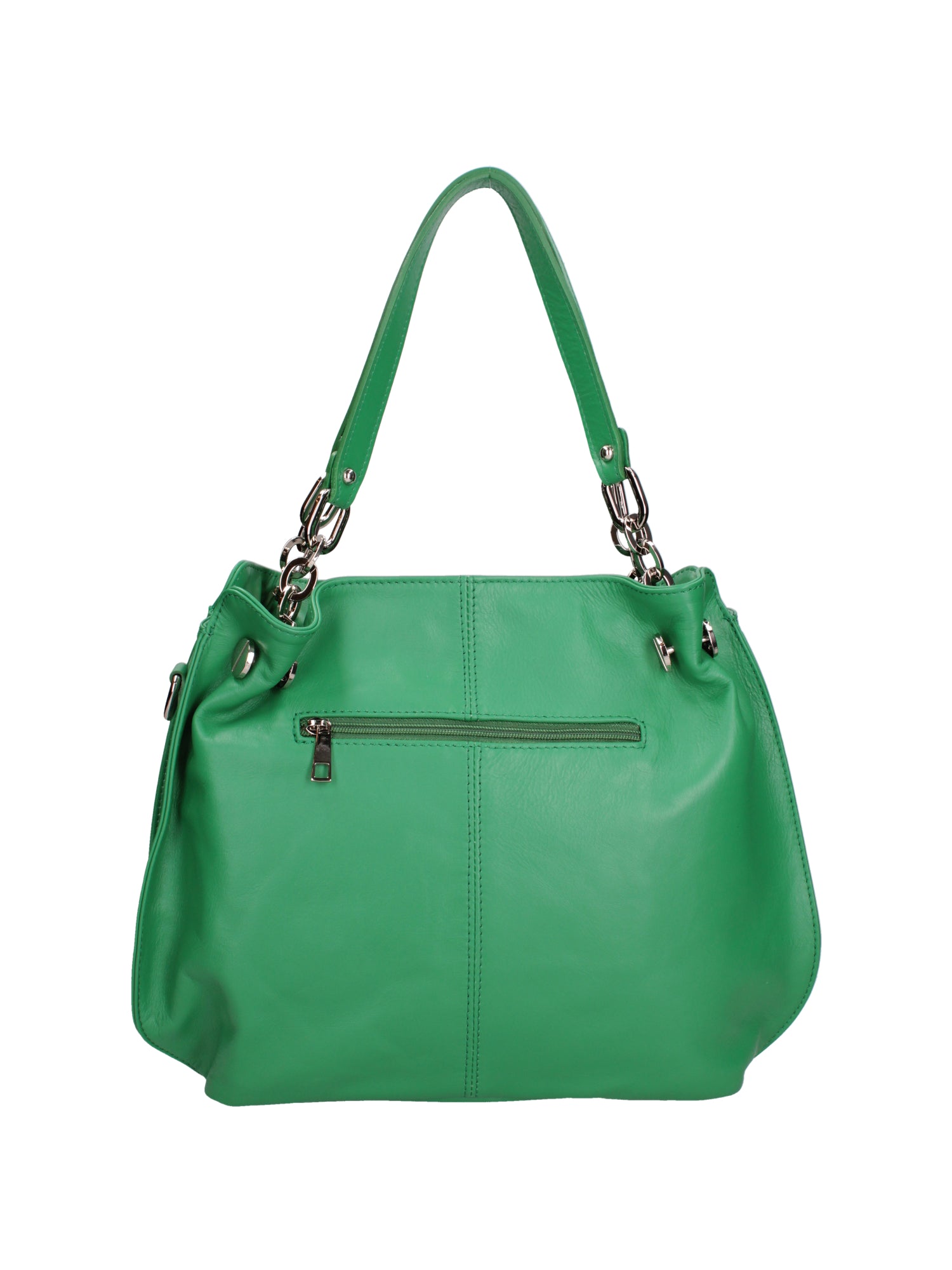 Ereba Borsa a mano da donna Made in Italy 100% pelle 3305-S47 VERDE MELA Gave Lux