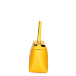 Borsa a spalla da donna Vera pelle 07154-D04 GIALLO Roberta Rossi