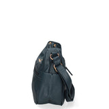 Borsa a tracolla da donna Ecopelle BC1383-BLUE B Cavalli