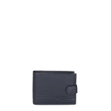 Portafoglio uomo in vera pelle Sfoderato K50080P032-NAVY Sergio Tacchini