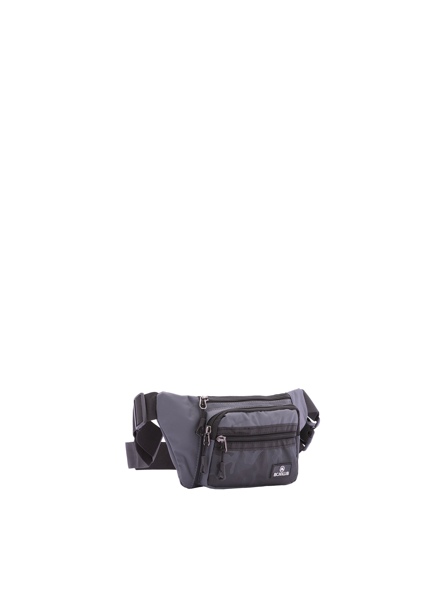 Marsupio da uomo in poliestere Casual BC1242-GRIGIO B Cavalli