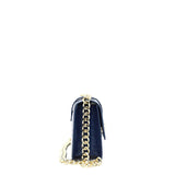 Jesolo Borsa a tracolla donna Ecopelle vegana VC-210-BLU NAVY 19V69 Italia