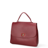 Borsa a mano da donna Ecopelle 635-1-BURGUNDY Diana&co