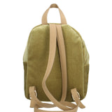 Belluno 8933-VERDE Zaino da donna in velluto Gave Lux