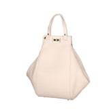 Lindsey Borsa a mano da donna 100% vera pelle 07162-D37 LATTE Viola Castellani