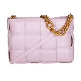 Agostina Borsa a mano da donna Vera pelle 04691-D55 LILLA LILAC Gave Lux
