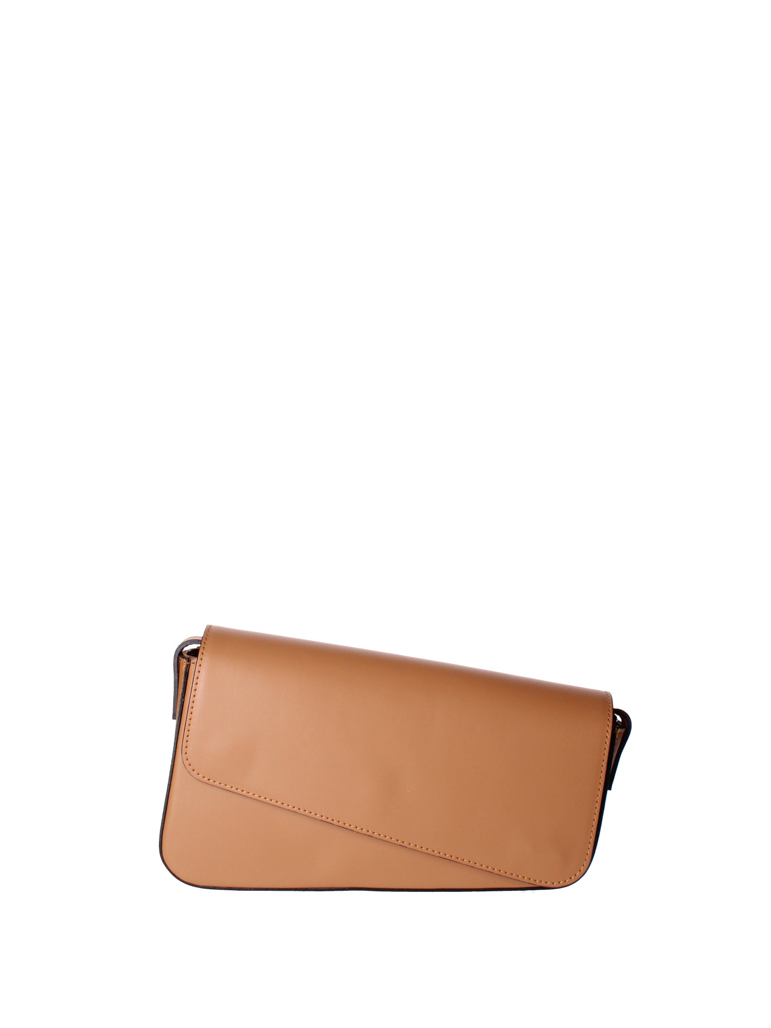 Borsa a tracolla da donna Vera pelle 07223-L125 CAMEL Roberta Rossi