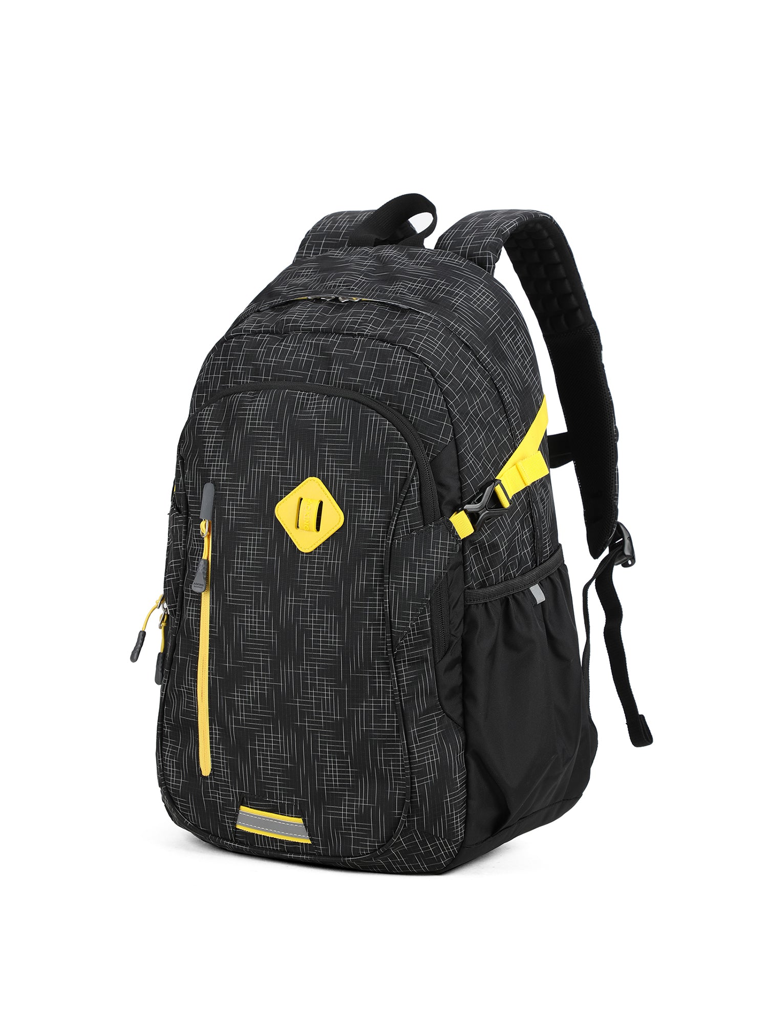 Zaino unisex Zenitho Casual JN470322B-BLACK YELLOW Aoking