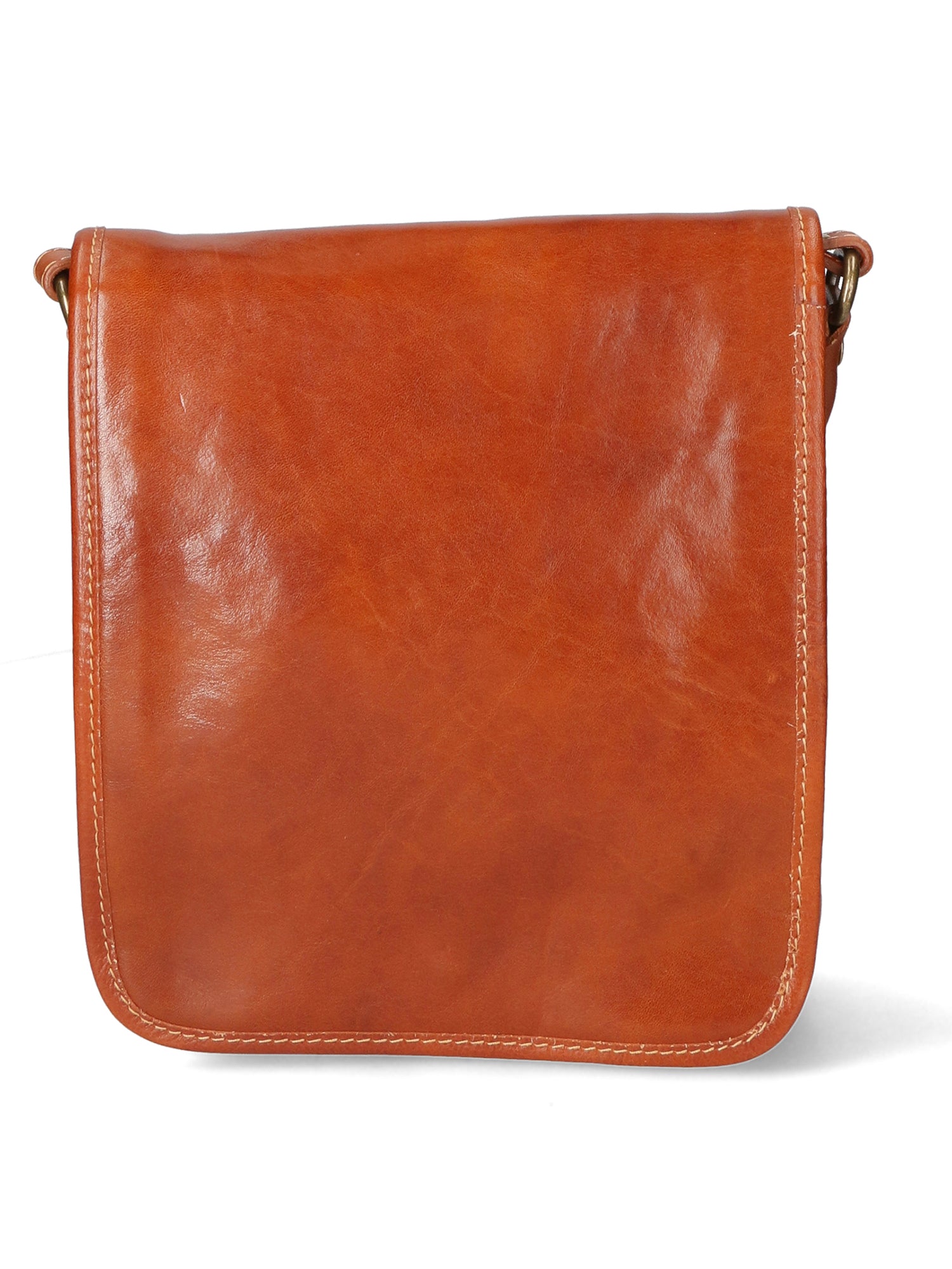 Fiamma Borsa a tracolla da donna Vera pelle 9109-CUOIO Gave Lux
