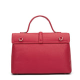 Borsa a mano da donna 100% pelle vegana PU 755-2PT-RED Diana&co