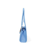 Borsa a spalla da donna Ecopelle DC3532-2-SKY BLUE Diana&co