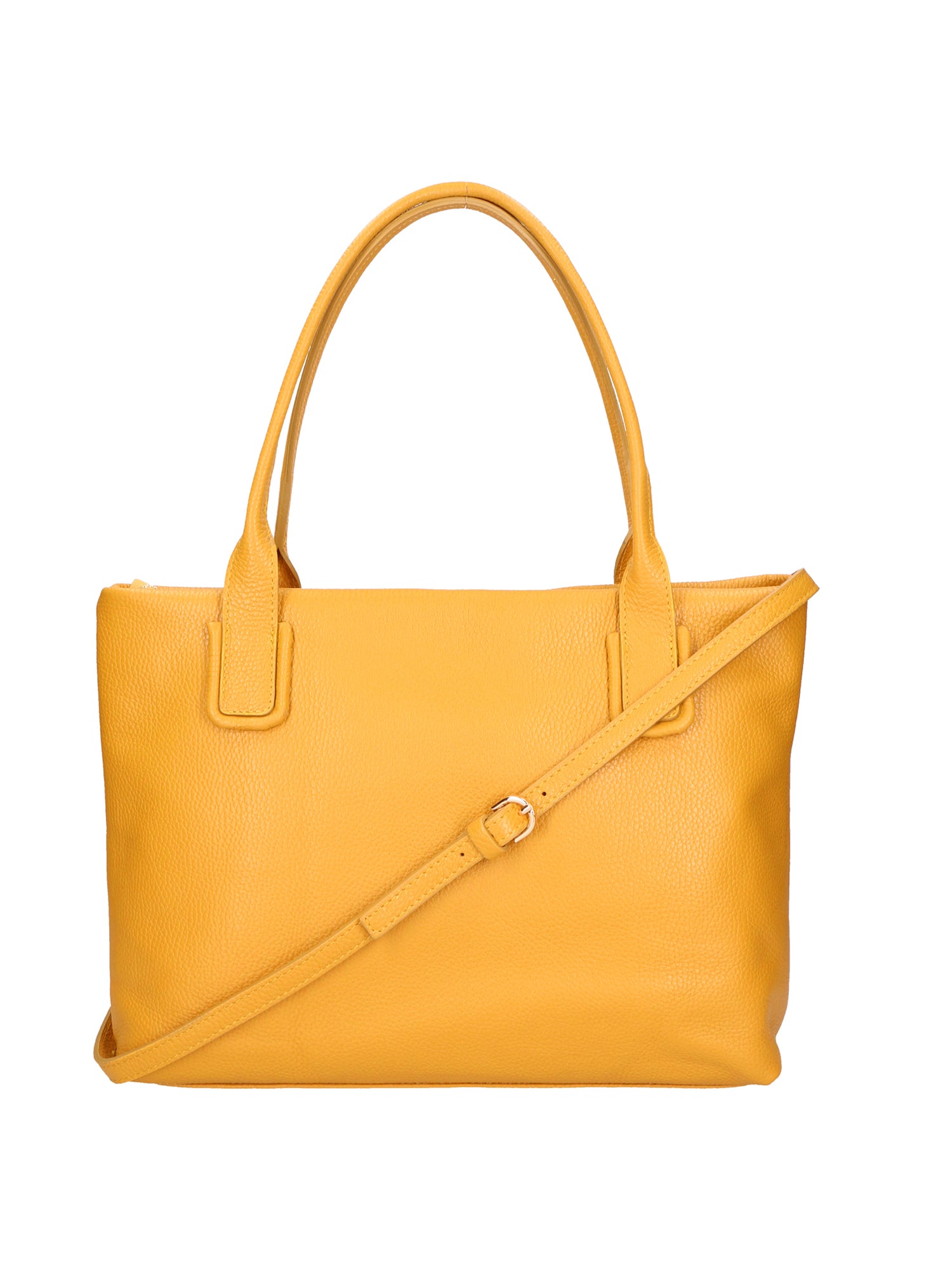 Lorena Borsa a spalla da donna Vera pelle 06506-D36 SENAPE Gave Lux