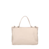 Borsa a spalla da donna Vera pelle 07159-D37 LATTE Viola Castellani
