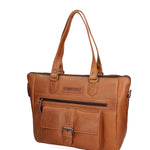 Borsa a spalla uomo in vera pelle Casual HILB-3340-CUOIO Hill Burry