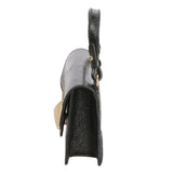 Hellen Borsa a mano da donna Vera pelle 06010-L022 NERO Gave Lux