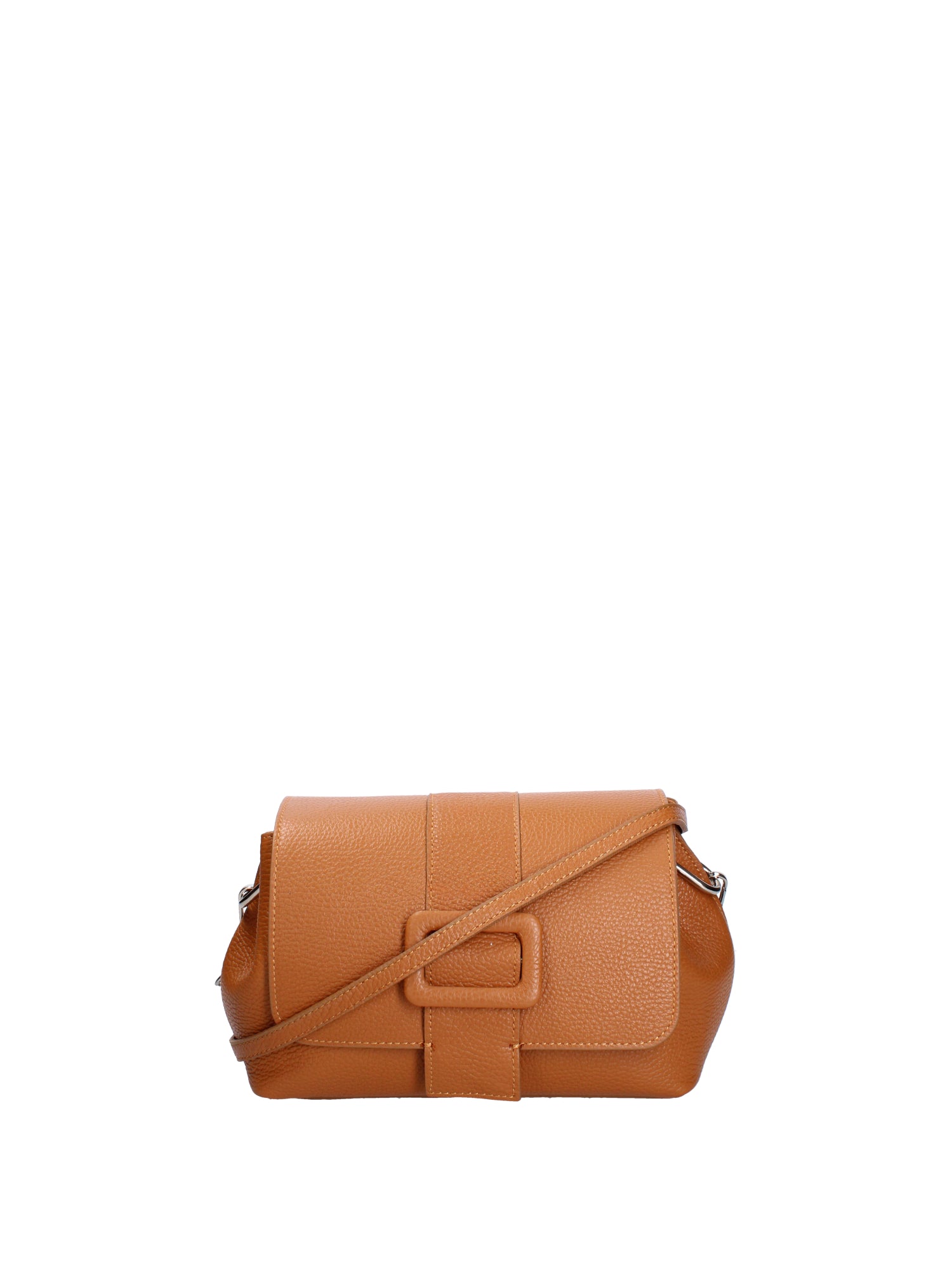 Borsa a tracolla da donna Vera pelle 07143-D44 CUOIO Roberta Rossi