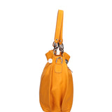 Ereba Borsa a mano da donna Made in Italy 100% pelle 3305-S04 GIALLO Gave Lux