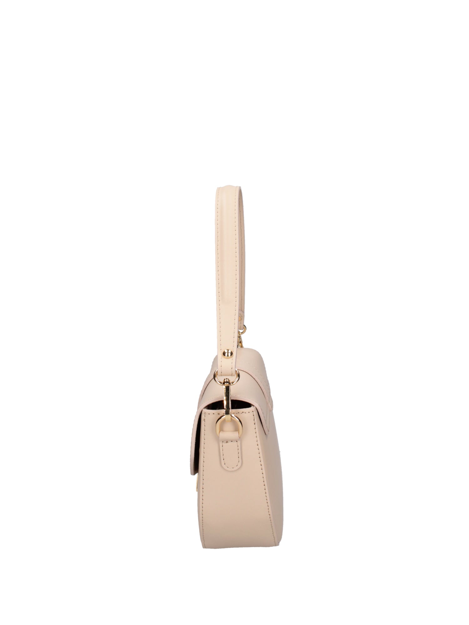Borsa a spalla da donna Vera pelle 07229-L116 BEIGE Roberta Rossi