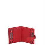 Portafoglio uomo in vera pelle Casual IN-1063-ROSSO Sergio Valentini