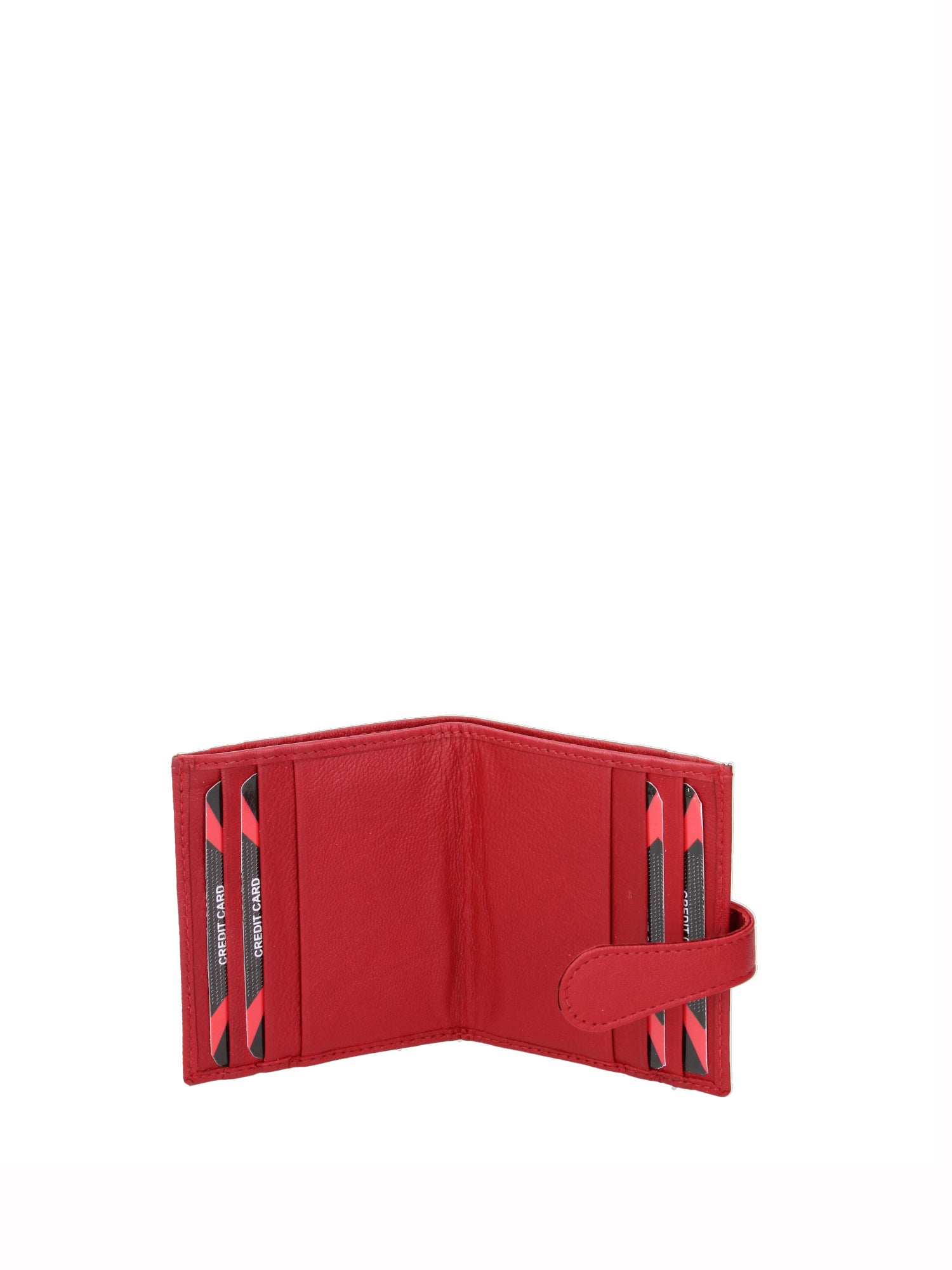 Portafoglio uomo in vera pelle Casual IN-1063-ROSSO Sergio Valentini