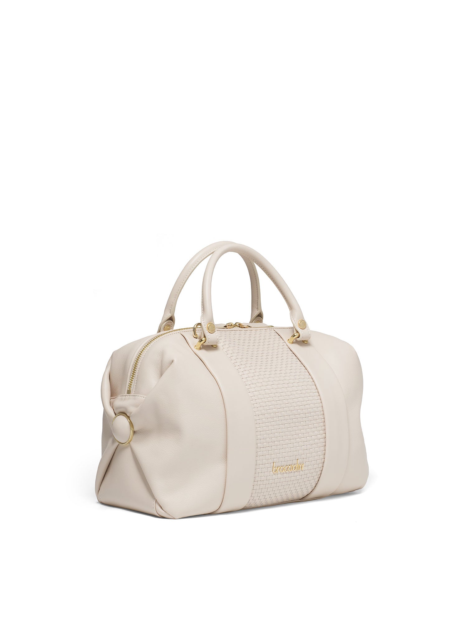 Erisma Nova Borsa a mano da donna 100% pelle B17201-BEIGE Braccialini