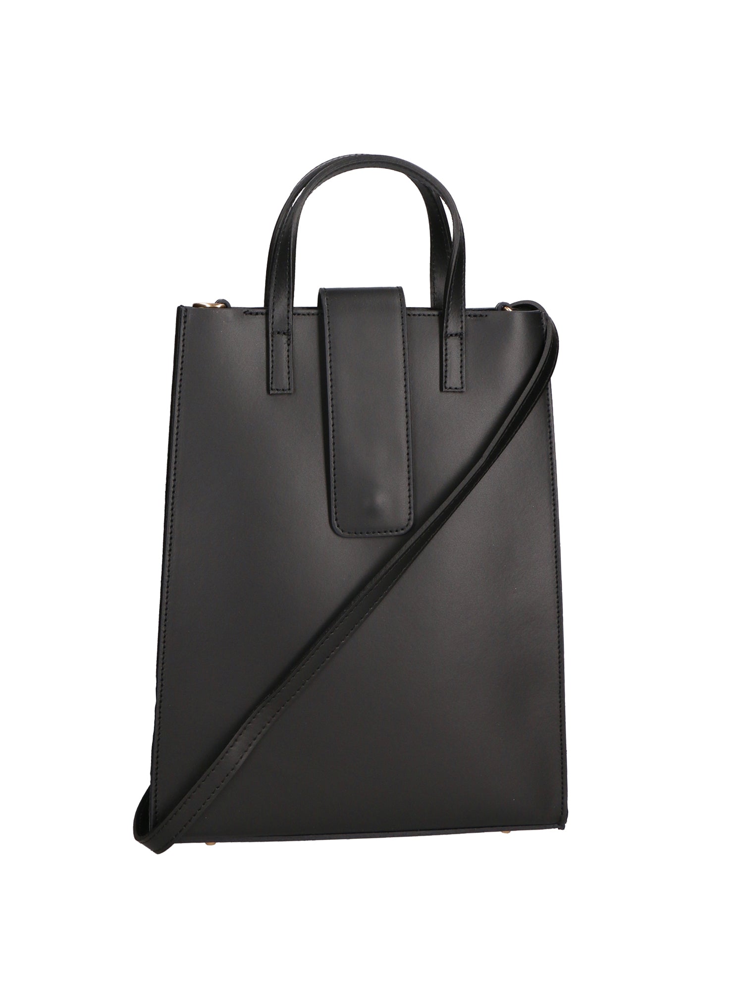 Giuseppina Borsa a mano da donna Vera pelle 05990-P218 NERO+23 NERO Gave Lux